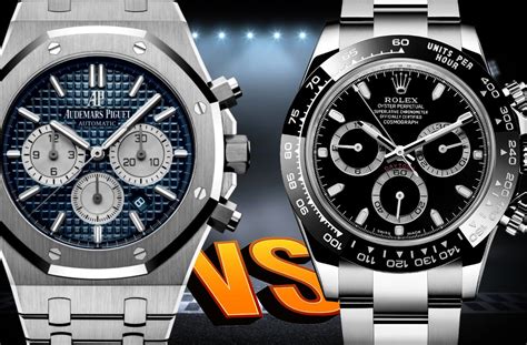 audemars piguet vs rolex daytona|rolex vs ap.